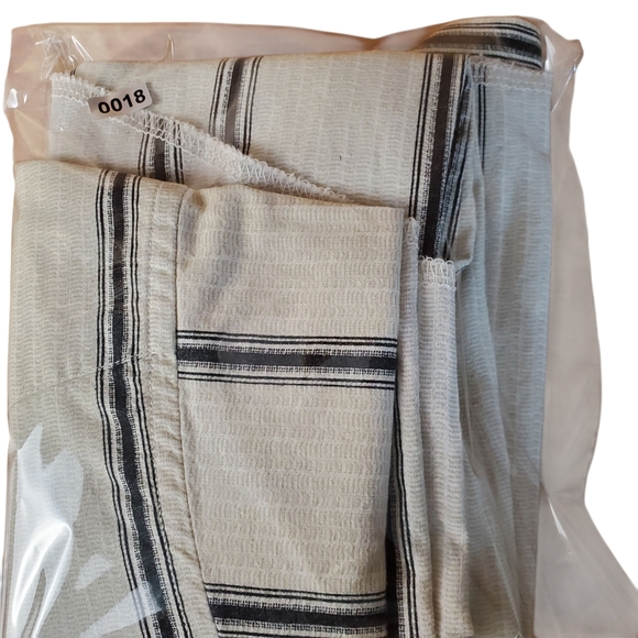 Vintage Wrangler Cream Black Casual Button Down Shirt. Short Sleeve. LG. B0018 - Picture 9 of 9